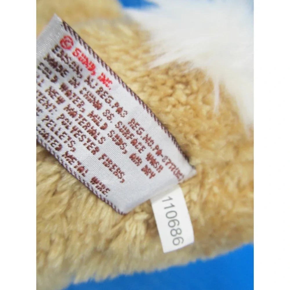 Gund Tan White Just A Bunny Jr 10